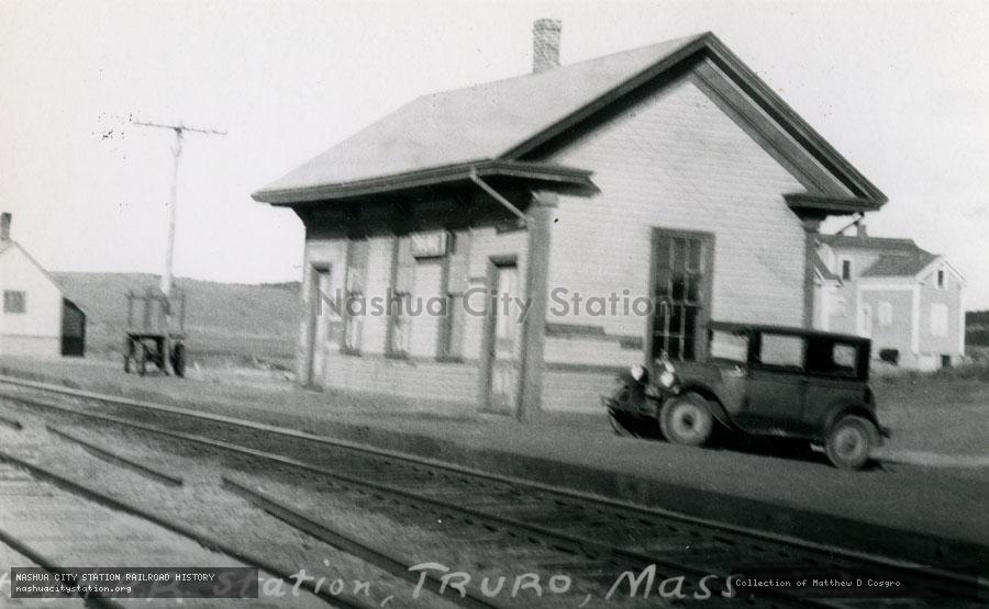 Postcard: NYNH&H Station, Truro, Massachusetts